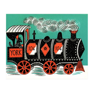 Emily Sutton, 'Christmas Card Pack: Train'