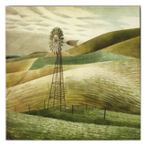 Eric Ravilious ' White horse and train, and the Waterwheel ' Set of cards
