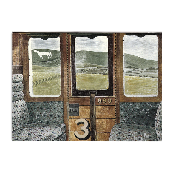 Eric Ravillious, 'Train Landscape'