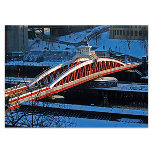 Mike Tilley, 'Snow on the Swing Bridge'
