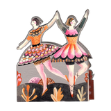 'Dancers' Tri-fold Card by Sarah Young