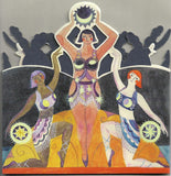 'Circus' Tri-fold Card by Sarah Young
