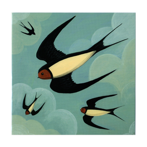 Catriona Hall ' Swiftly Swooping Swallows '