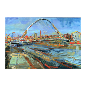 Emma Holliday  ' Tyne Bridges from Baltic '