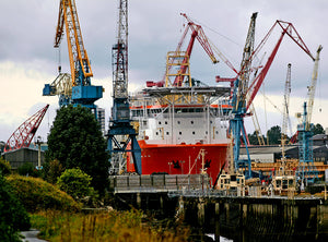 Mike Tilley, 'A&P Shipyard, Heburn on Tyne 2007'