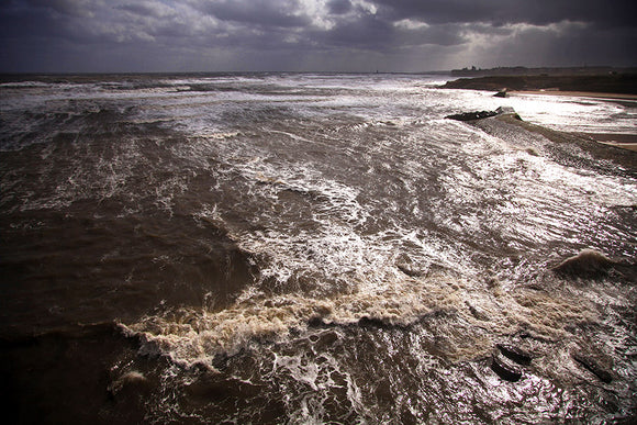 Mike Tilley, 'Wild Sea at Cullercoats'