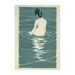MFA Boston  / Ichijo Narumi  ' Female Nude Seated in Water'