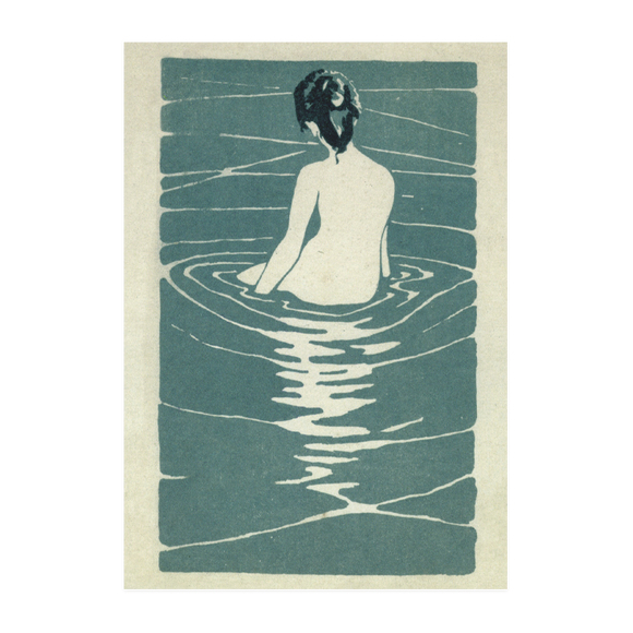 MFA Boston  / Ichijo Narumi  ' Female Nude Seated in Water'