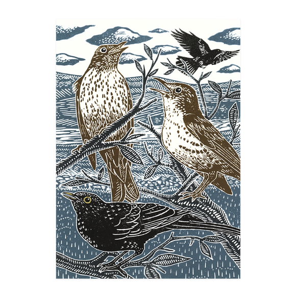 James Green, 'Blackbirds and Thrushes'