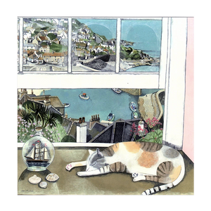 Mani Parkes, 'The Lazy Harbour Cat'