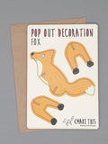 Pop Out Card ' Fox '