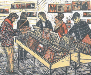 Rachel Clark, 'Record Shop'